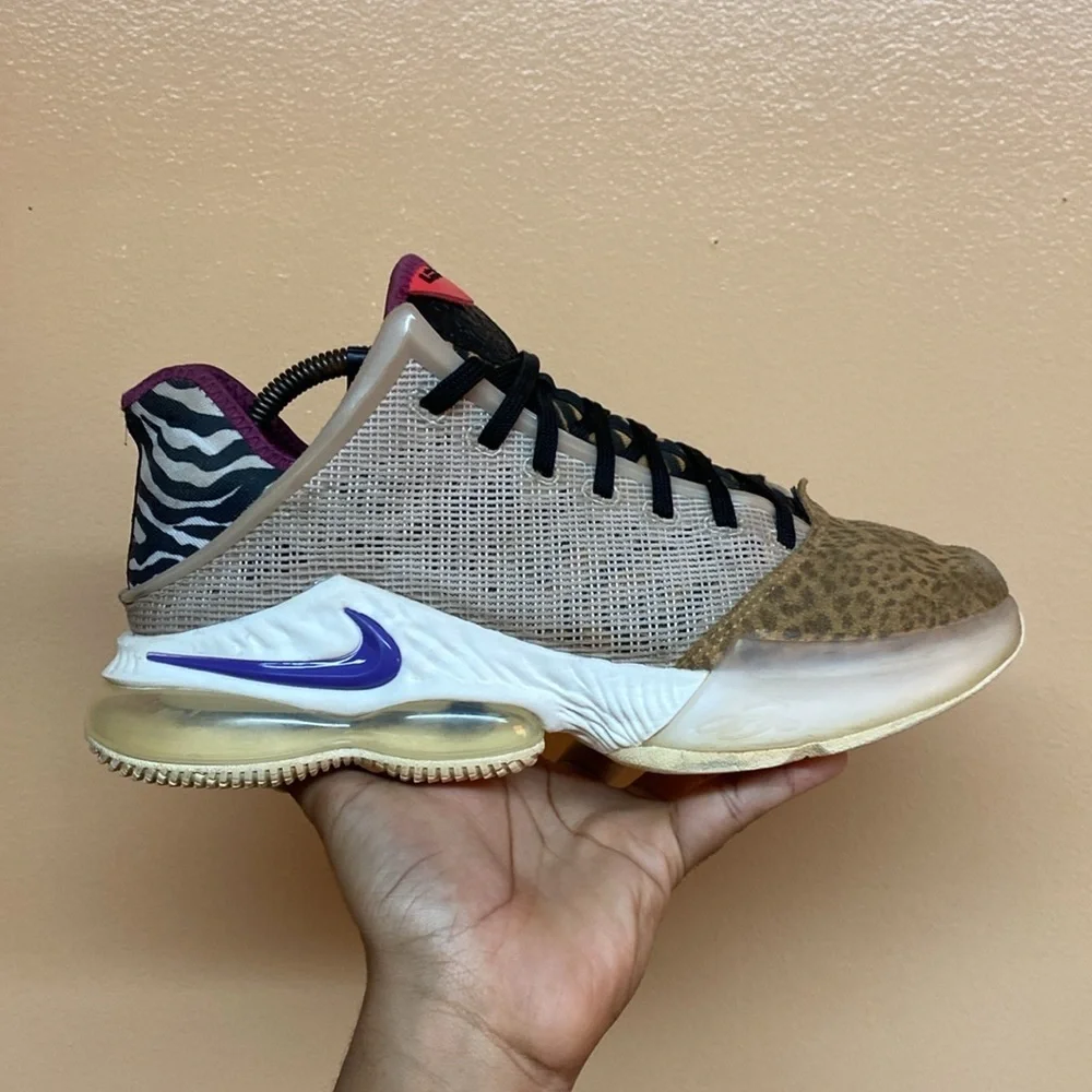 Nike React Lebron 19 Low “Safari Animal Print”
